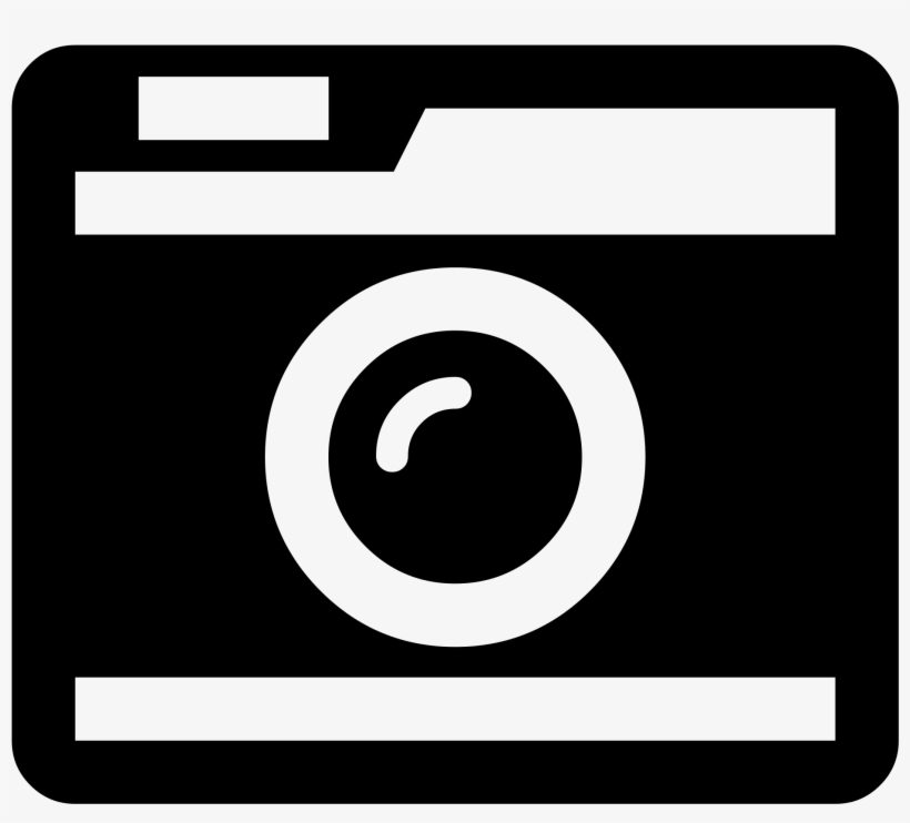 File Photo Wikimedia Commons - Font Awesome Camera Retro, transparent png #5085853