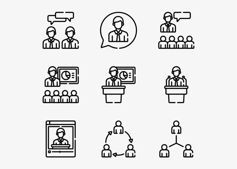 Business Meeting - Business, transparent png #5085854