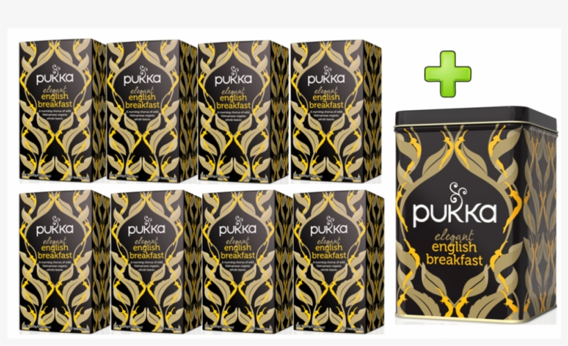 Pukka Tea Elegant English Breakfast Envelopes 8 X 20's - Pukka Teas Elegant English Breakfast, transparent png #5086061