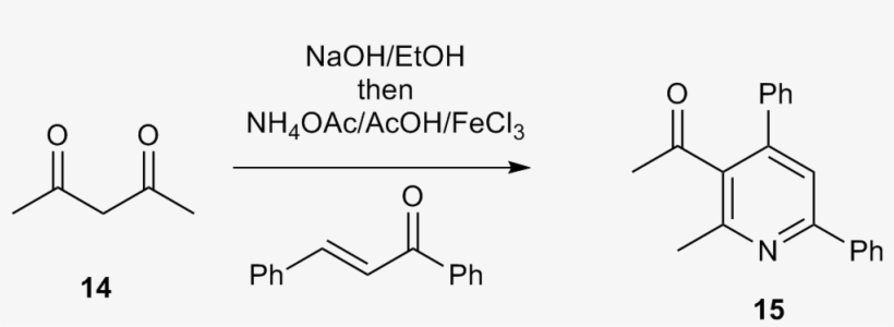 Kroehnke Pyridine Figure 3 - Diagram, transparent png #5087047