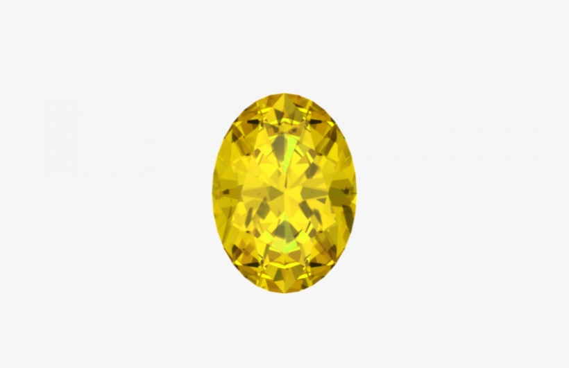 Yellow Sapphire Png Image Background - Diamond, transparent png #5087164