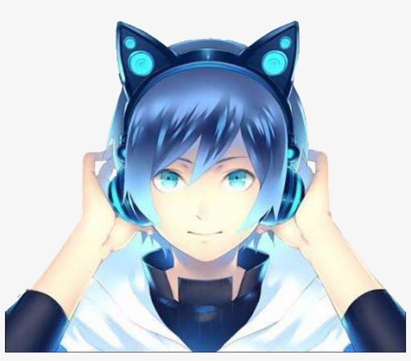 Scheadphones Headphones Anime Neko Party Freetoedit - Аниме Наушники С Ушками, transparent png #5088066