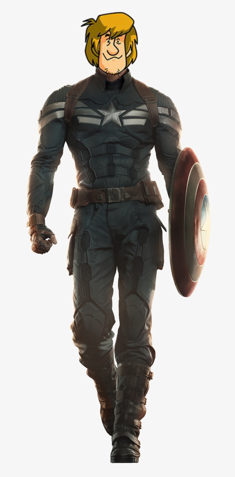 Shaggy Rogers, The First Avenger - Captain America 2: The Winter Soldier Steve Rogers, transparent png #5088138