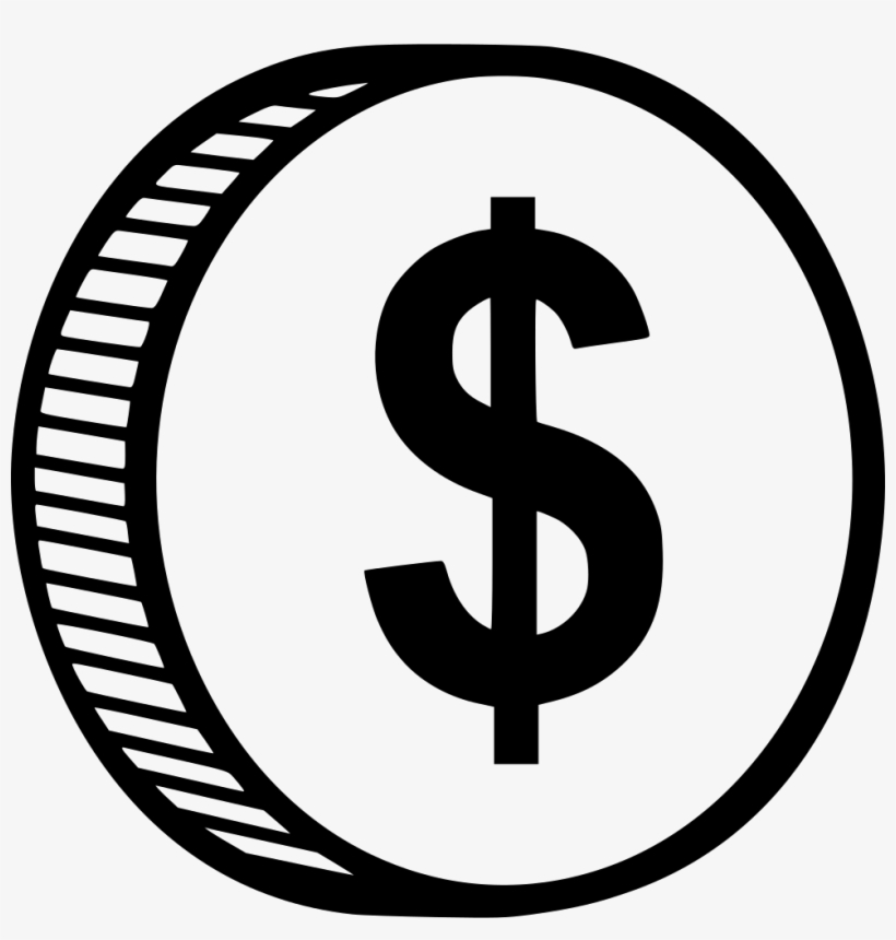 Dollar Coin Svg Png Icon Free Download - Money Sign In Circle, transparent png #5088703