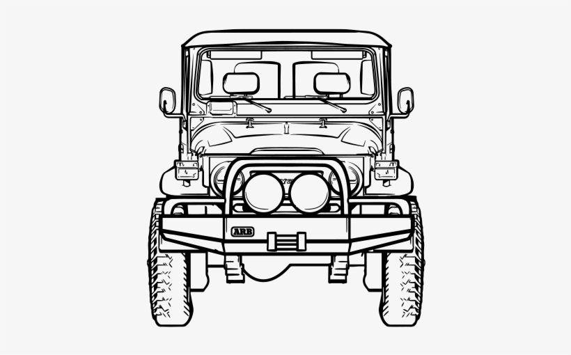Off Road Icons - Land Cruiser Vector Png, transparent png #5090337