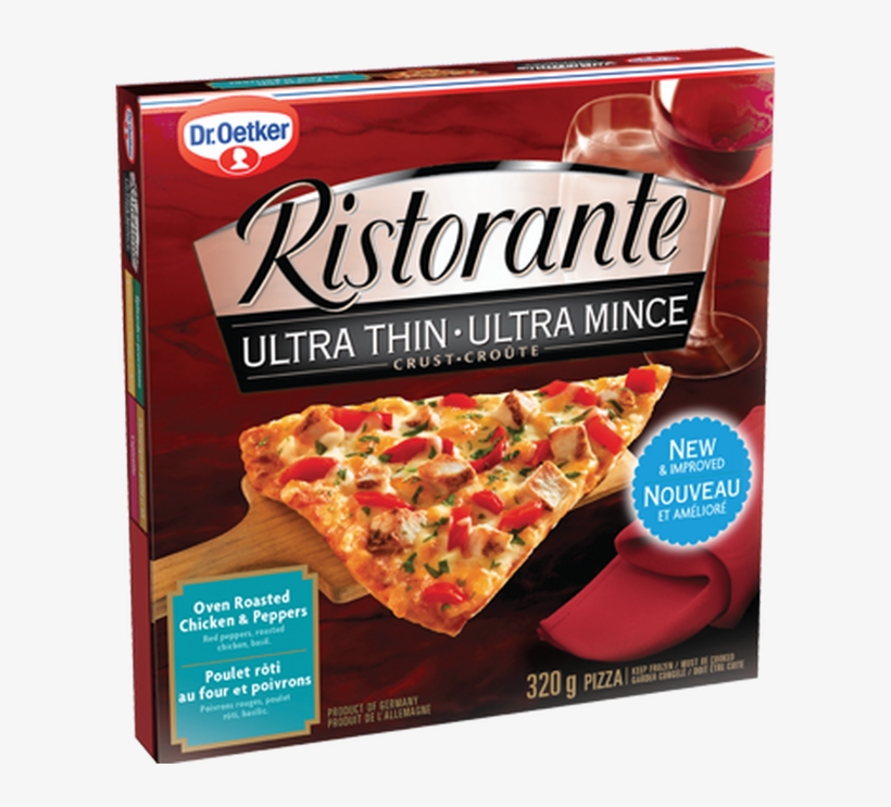 Oven Roasted Chicken & Peppers - Ristorante Ultra Thin Crust Oven Roasted Chicken, transparent png #5090672