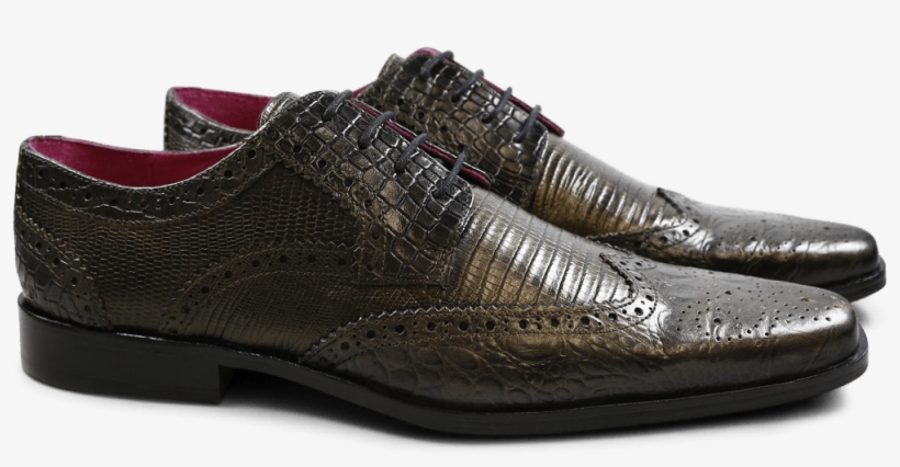 Derby Shoes Mark 3 Big Croco Guana Light Crock Lizzard - Sneakers, transparent png #5092195
