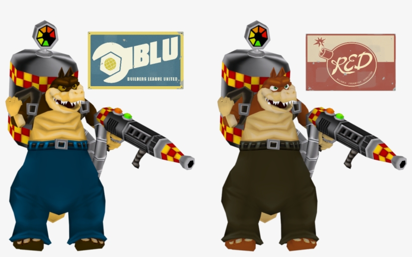 Dingodile Skin For Pyro Team Fortress Requests Png - Dingodile Tf2, transparent png #5093056