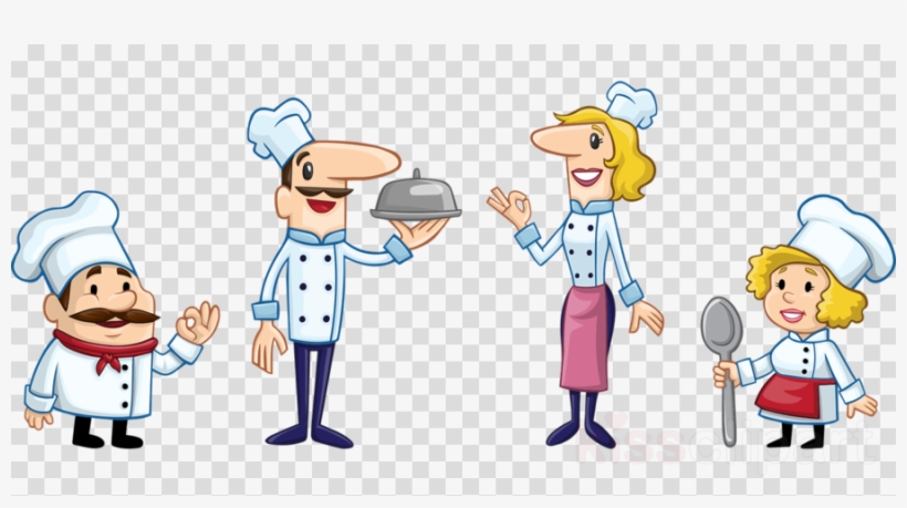 Restaurant Staff Png Clipart Restaurant Chef Clip Art - Delectable Sponge, Pound, Chiffon And Angel Food Cake, transparent png #5093311