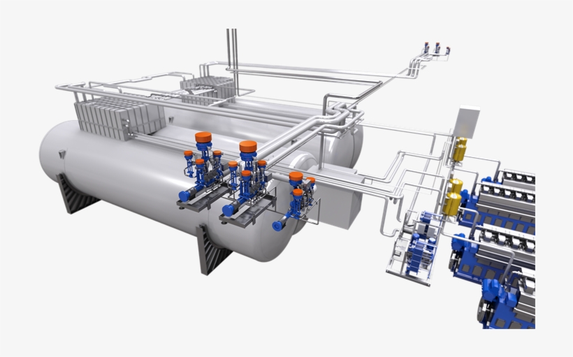 Lng Pack-cam05 - Wartsila Lng Bunkering Unit, transparent png #5093793