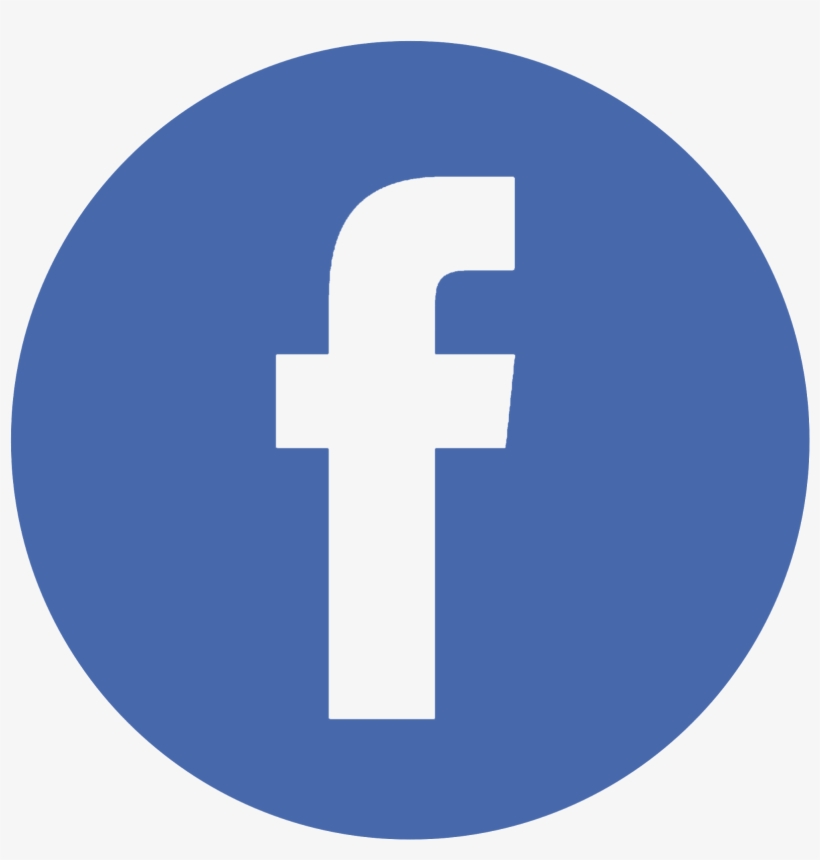 Facebook Twitter Instagram Pinterest - Facebook Logo In Circle Without Background, transparent png #5094426