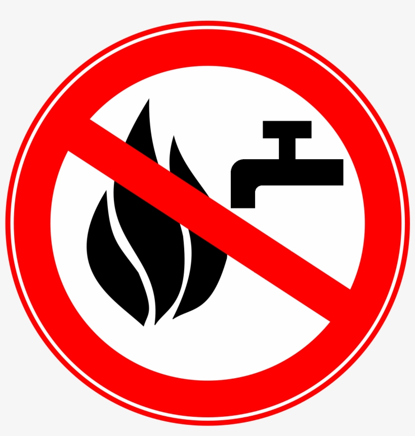 Divieto Di Spegnere L'incendio Con Acqua - Sport Club Internacional, transparent png #5095156
