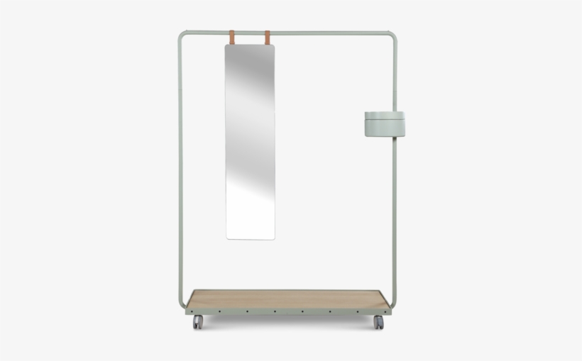 Dolores Clothing Rack By Camino - Camino Dolores 1a Garment Rack – Grey/waxed Oak, transparent png #5095611
