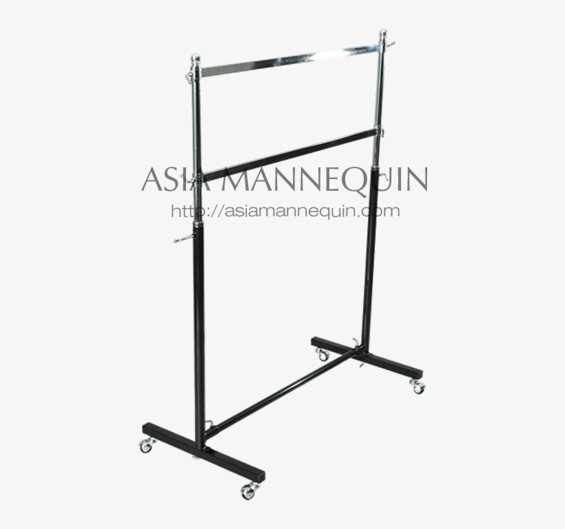 2 Tier Garment Rack Cr05hd 4ft Clothes Garment Racks - Closet Organizers & Garment Racks, transparent png #5095672