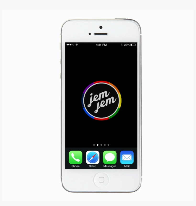 Refurbished Apple Iphone 5 At&t White 32gb Bundle (a1428) - Jemjem, transparent png #5095941