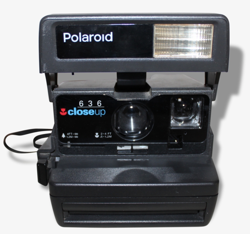 Appareil Photo Polaroid Close Up 636 Vintage - Instant Camera, transparent png #5096157