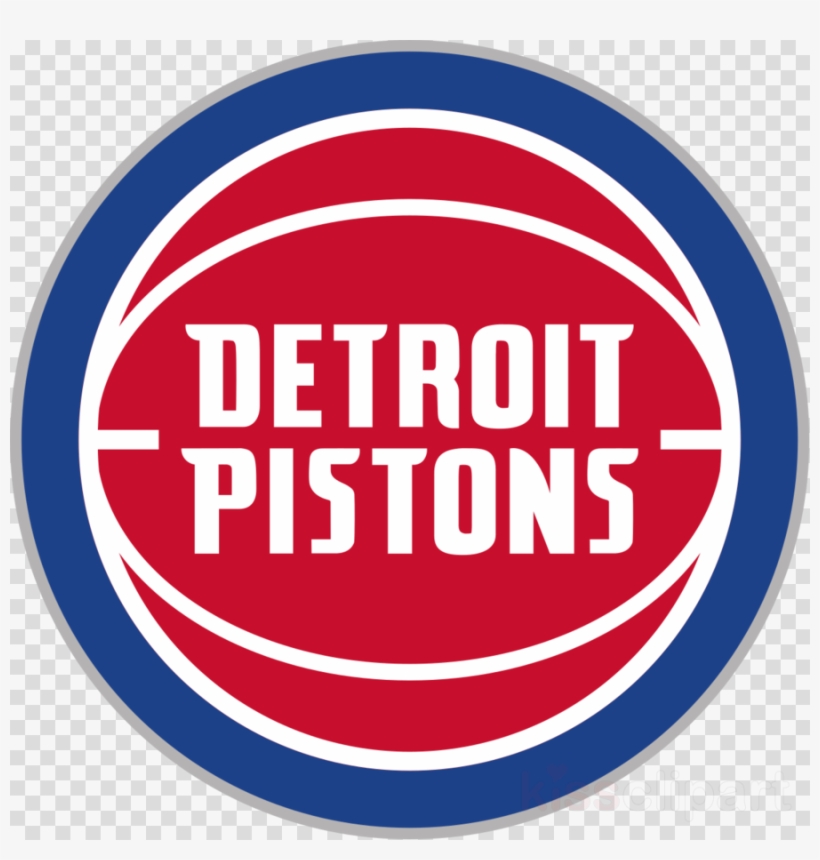 Pistons Detroit Clipart Detroit Pistons Nba Boston - Detroit Pistons Logo Png, transparent png #5096295