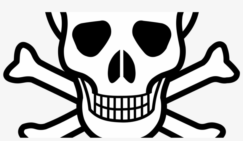 Skull And Crossbones, transparent png #5096512