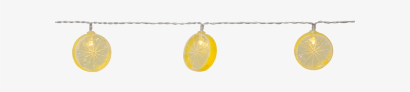 Light Chain Funlight - Batteridriven Ljusslinga Led, Fruity Citroner - Star, transparent png #5097014