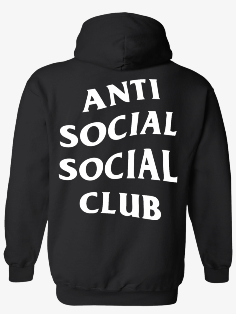 Anti Social Club Hoodie - Bt21 Antisocial Social Club, transparent png #5097687