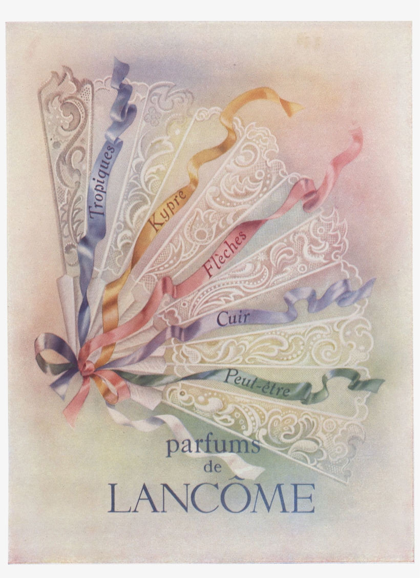 Lancome Vintage Perfume Ads, transparent png #5098105