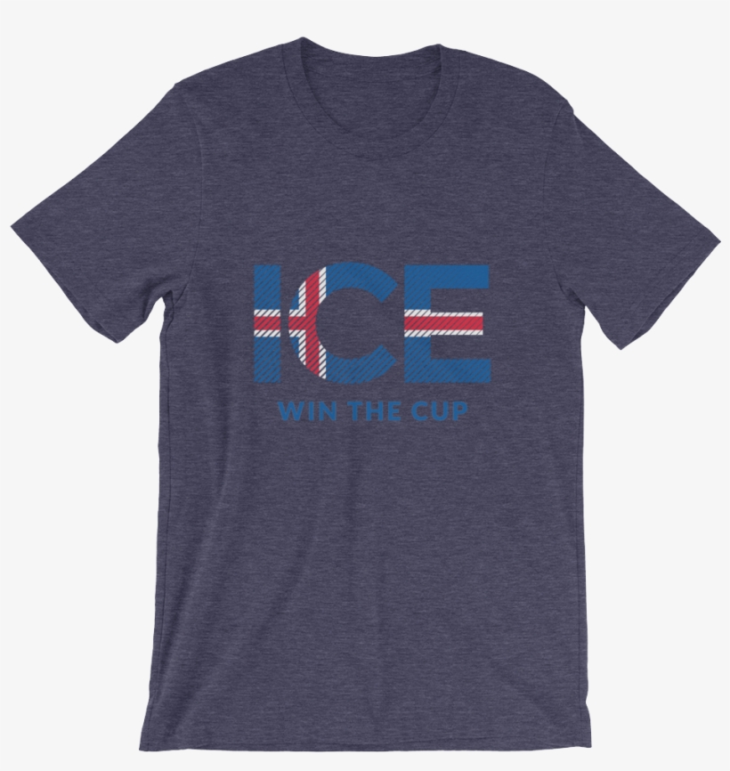 Iceland Flag Short Sleeve Unisex T Shirt - Jesus Swag T Shirt, transparent png #5098280