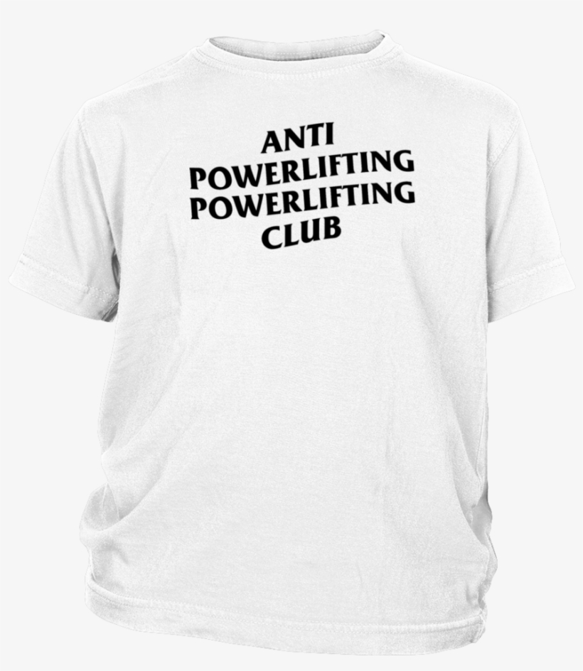 Anti Social Social Club Powerlifting Club Whitet-shirt - Anti Social Club Meme, transparent png #5098373