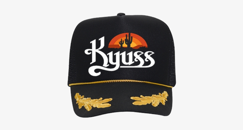 Custom Heat Pressed Otto Trucker Hat 39 - Kyuss Tshirt, transparent png #510347