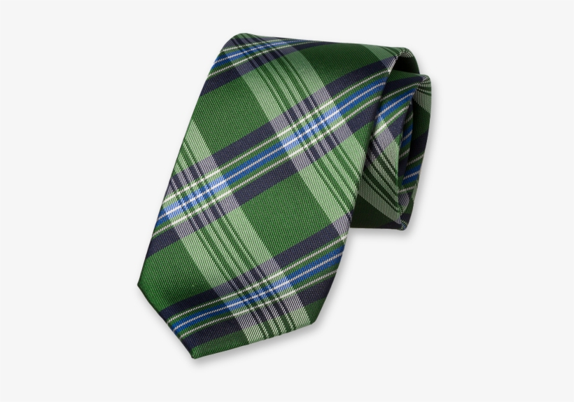 Dark Green Tie - Necktie, transparent png #510376