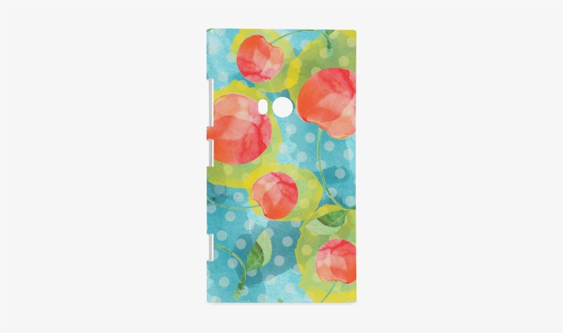 Cherries Hard Case For Nokia Lumia - Child Art, transparent png #510642