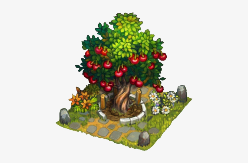 File - Mystery - Tree - Cherries - Portable Network Graphics, transparent png #510811