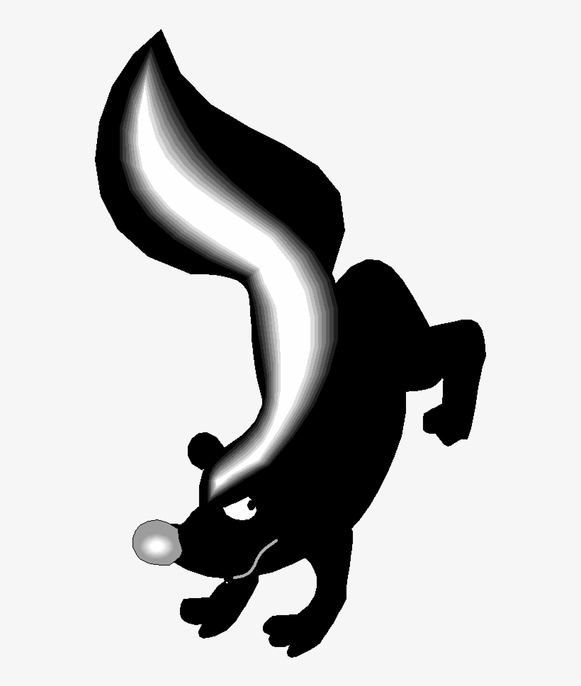 The Writer Who Wasn't - Evil Skunk Cartoon, transparent png #511053