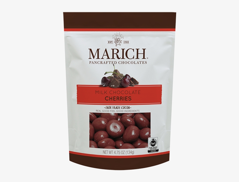 Milk Chocolate Cherries Pouch - Marich Cherries Milk Chocolate, transparent png #511371