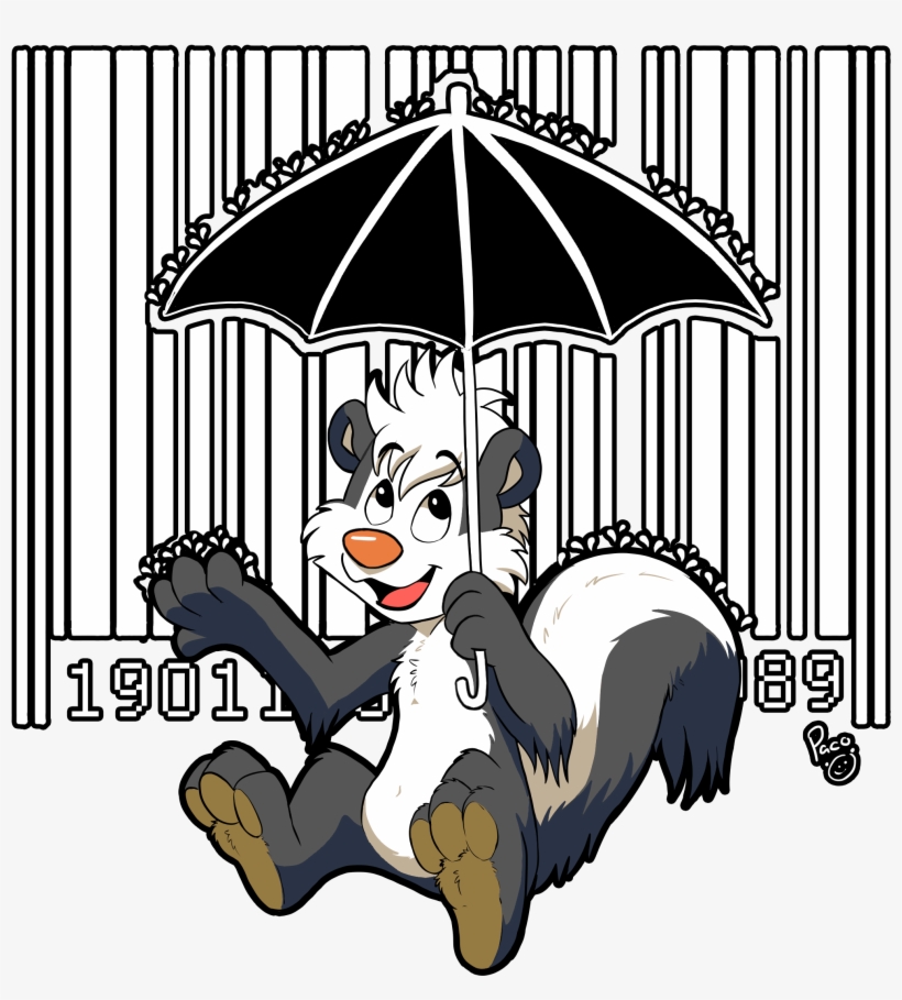 Skunk - Cartoon, transparent png #511508