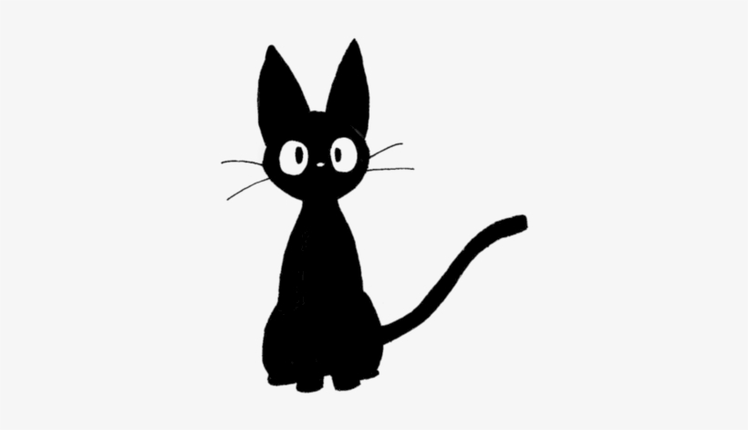 Tumblr Static Cat Chat Kiki La Petite Sorciere Free Transparent Png Download Pngkey