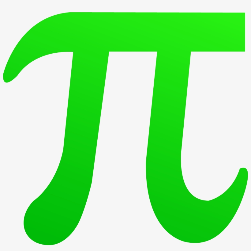 Green Pi Symbol - Mathematical Symbols Clip Art, transparent png #511662