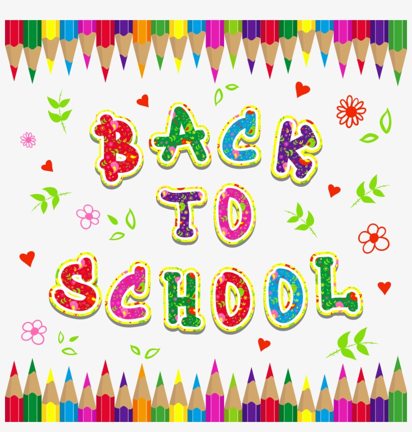 Back To School Clip Art Png, transparent png #511664