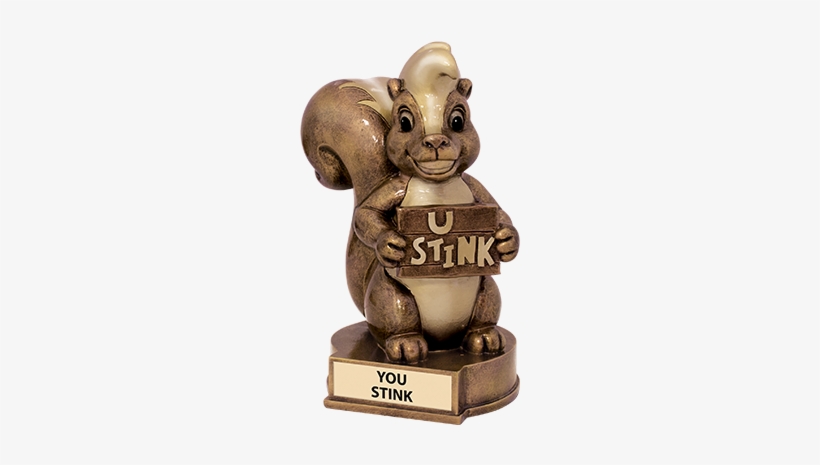 2608 Skunk Loser - Loser Trophy, transparent png #511681