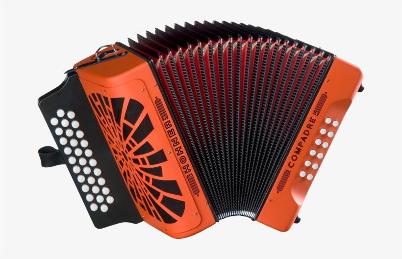 Acordeón Compadre Gcf Nar - Hohner Cogo Compadre Gcf Orange Accordion, transparent png #512213