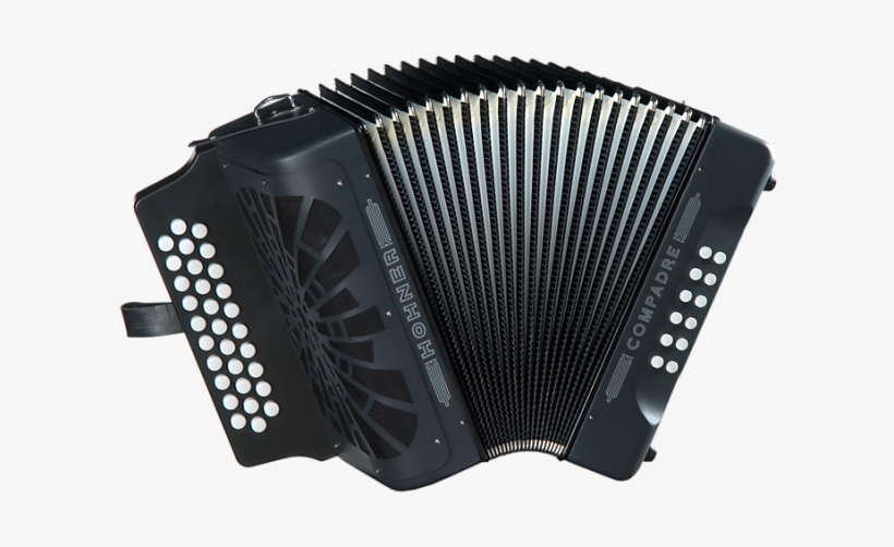 Only 1 Available - Hohner Compadre Gcf Accordion, Black, transparent png #512240