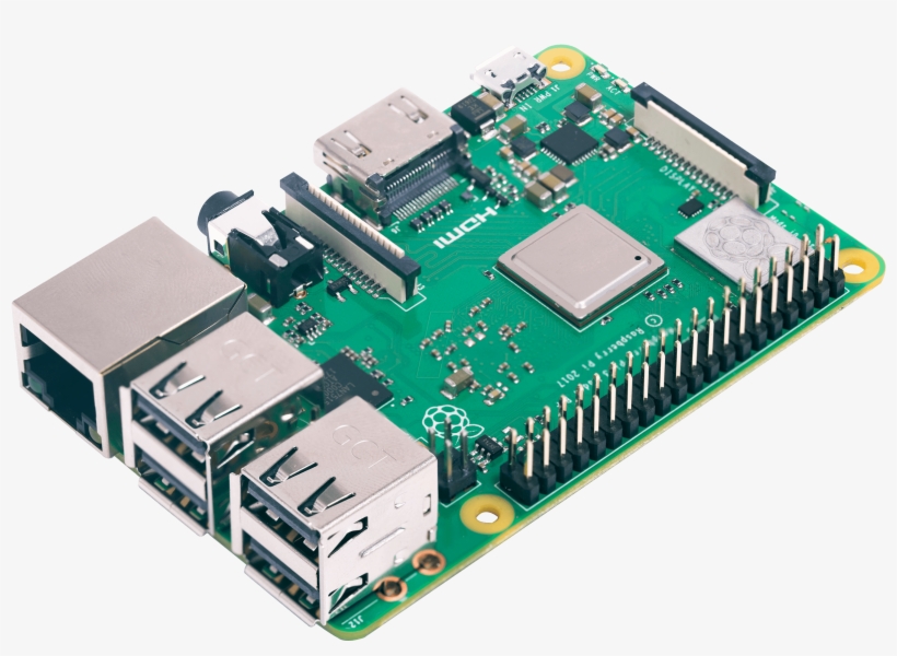Raspberry Pi 3 B , 4x 1,4 Ghz, 1 Gb Ram, Wlan - Raspberry Pi 3 B+, transparent png #512342