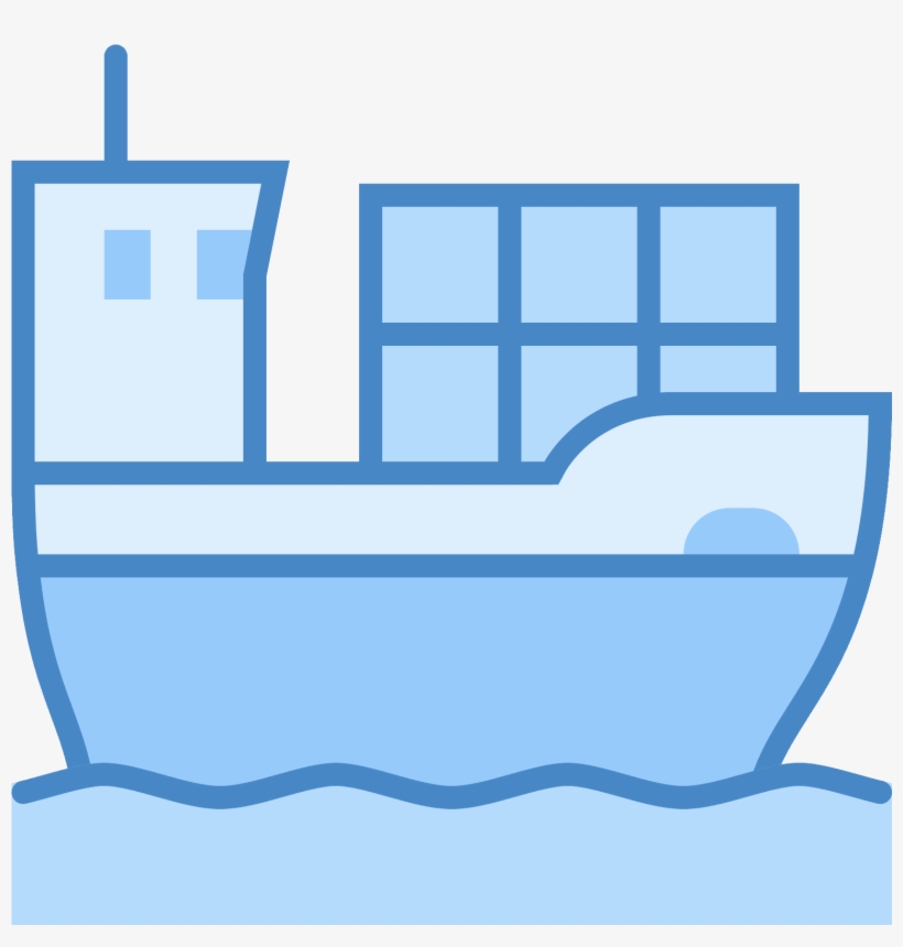 Cargo Ship Icon - Icons8, transparent png #512447