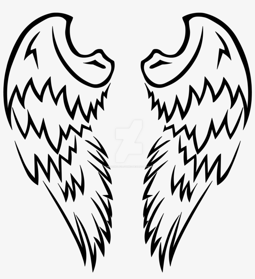 Angel Wings Tattoo Drawing At Getdrawings - Tattoos Png Of S, transparent png #512576