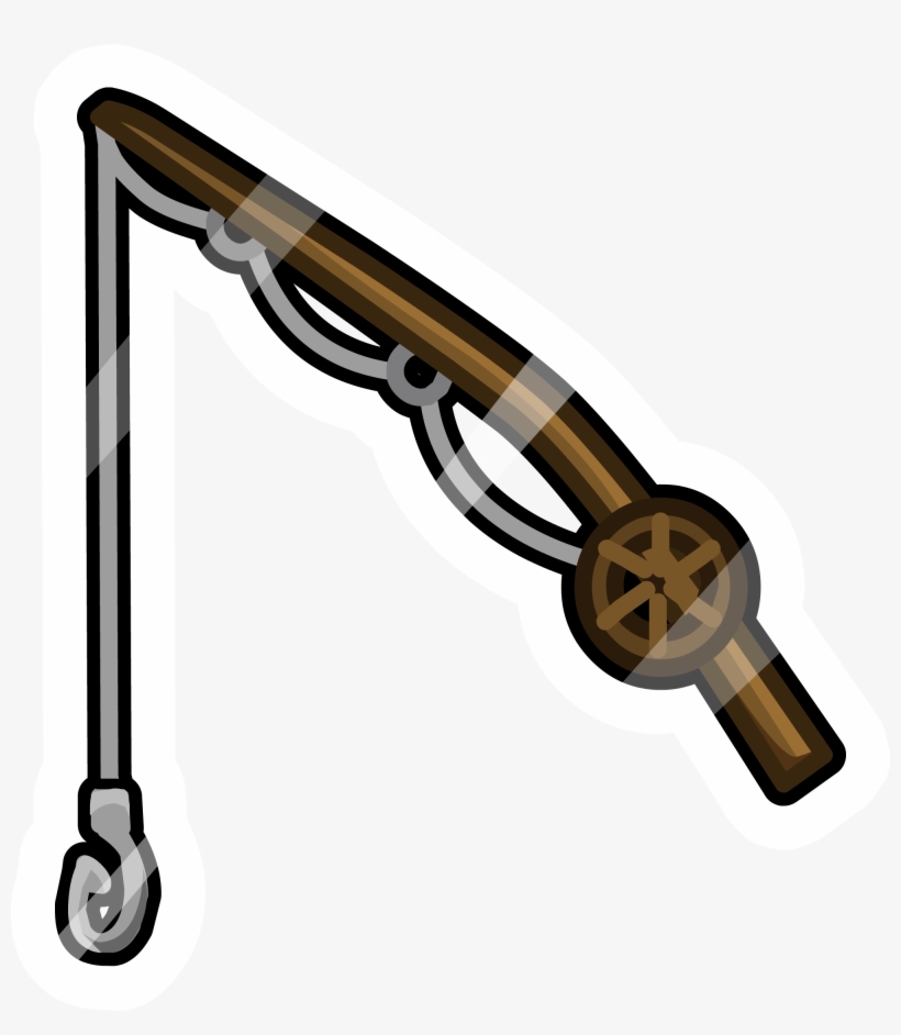 Old Fishing Rod Pin Icon - Caña De Pescar Pokemon, transparent png #512788
