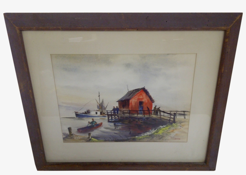 Clip Art Library On The Painting By Charles Henry Reinike - Painting, transparent png #513011