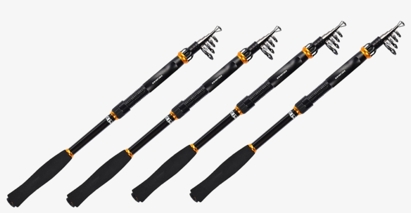 Telescopic Fishing Rod - Fishing Rod, transparent png #513409