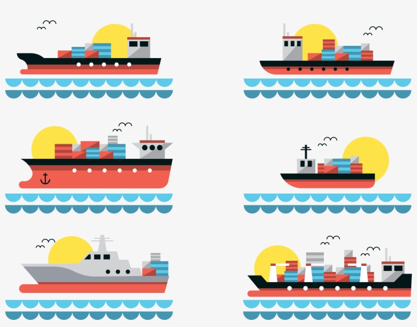 Shipyard Intermodal Container Cargo Ship - Intermodal Container, transparent png #513777