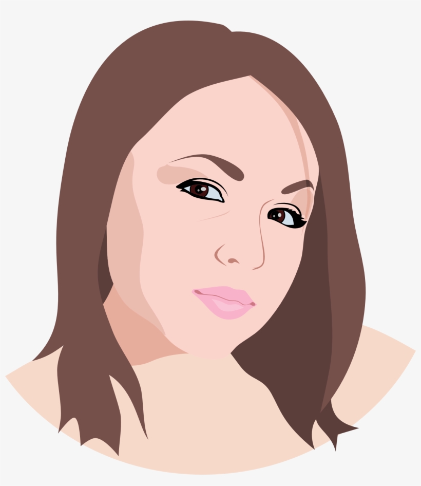 Face - Girl Face Clipart Png, transparent png #514060