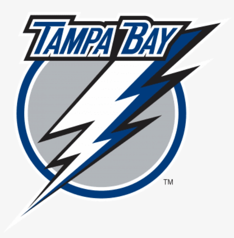 Tampa Bay Lightning Logo, 2007-2011 - Tampa Bay Lightning Wall Decal, transparent png #514128