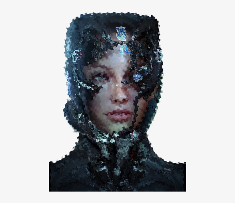 Section B Page 2 15-104 • Introduction To Computing - Concept Cyberpunk Female Sci Fi Art, transparent png #514130